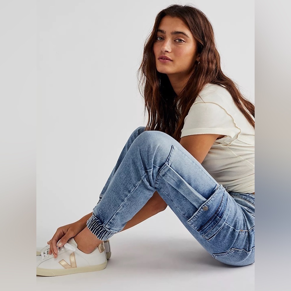 SER.O.YA Veronica Drop Crotch Jogger for Free People Size 26 NWT